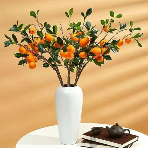 Orange Artificial Plant