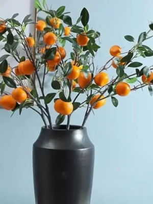 Orange Artificial Plant