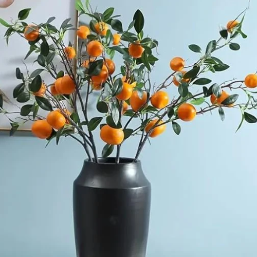 Orange Artificial Plant