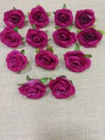 Artificial Velvet Rose Flowers 

size. 4cm
pack of. 50pc
