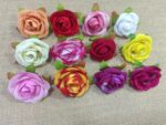 Artificial Velvet Rose Flowers 

size. 4cm
pack of. 50pc