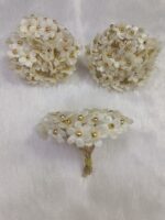 Artificial Fabric Flowers with Pearl Tar
Pack of 50 pcs
