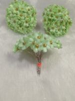 Artificial Fabric Flowers with Pearl Tar
Pack of 50 pcs