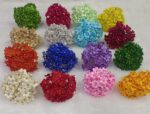 Artificial Fabric Flowers with Pearl Tar
Pack of 50 pcs