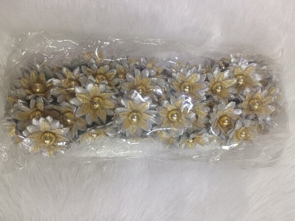 Artificial Fabric Flowers Tar 
Pack of 60pcs