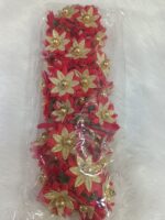 Artificial Fabric Flowers Tar 
Pack of 60pcs