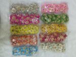 Artificial Fabric Flowers Tar 
Pack of 60pcs