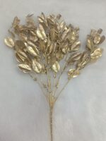 Artificial Golden Bean Leaves Plants
pack of 2 stik