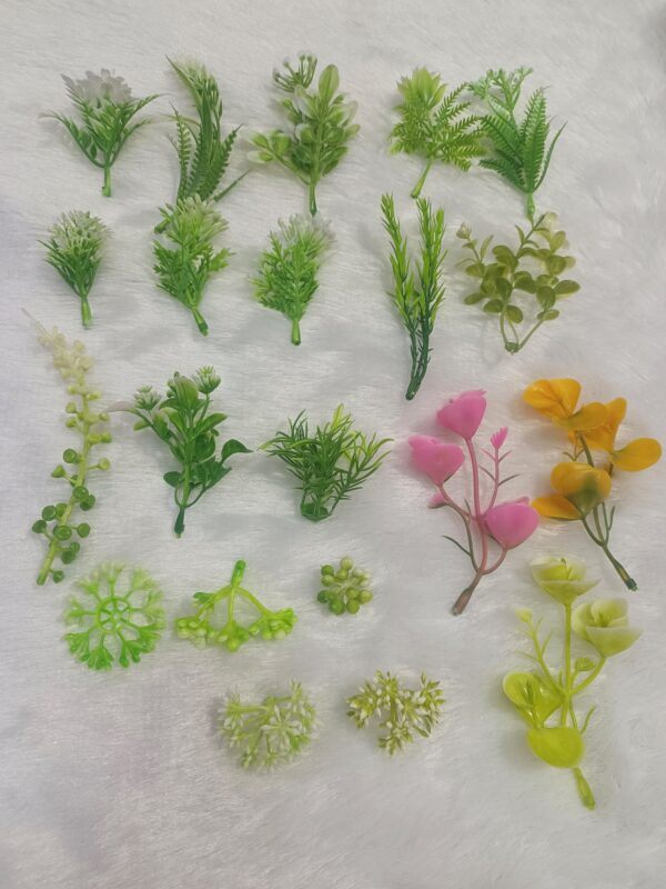 Artificial Small Green Plants. pillar
pack of. 100gm
pack of pc. 50pc approx