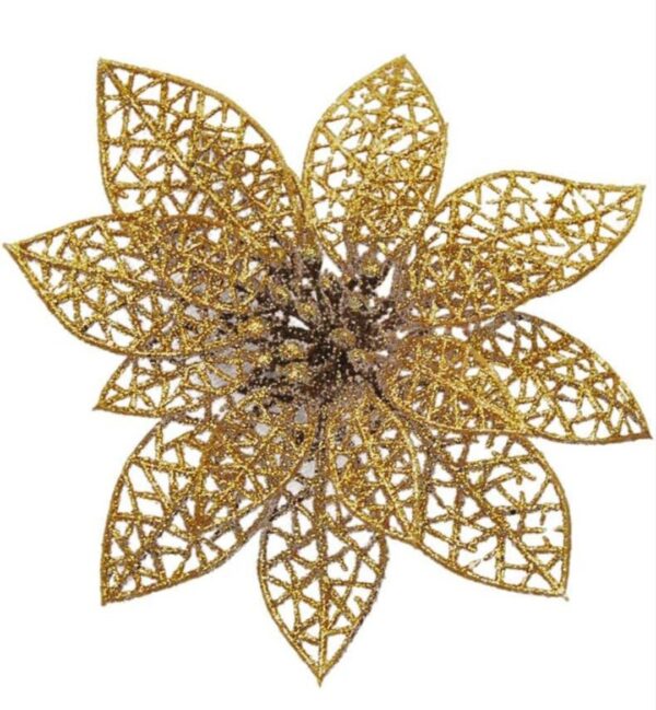 Jali gold flower Big size 
pack of 10pc
