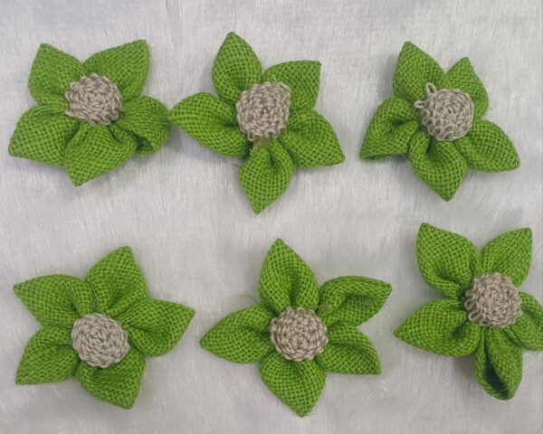 Jute Flower Patches
Pack of 10pc
