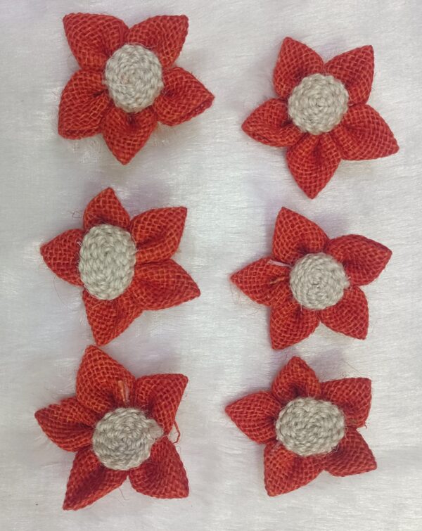 Jute Flower Patches
Pack of 10pc