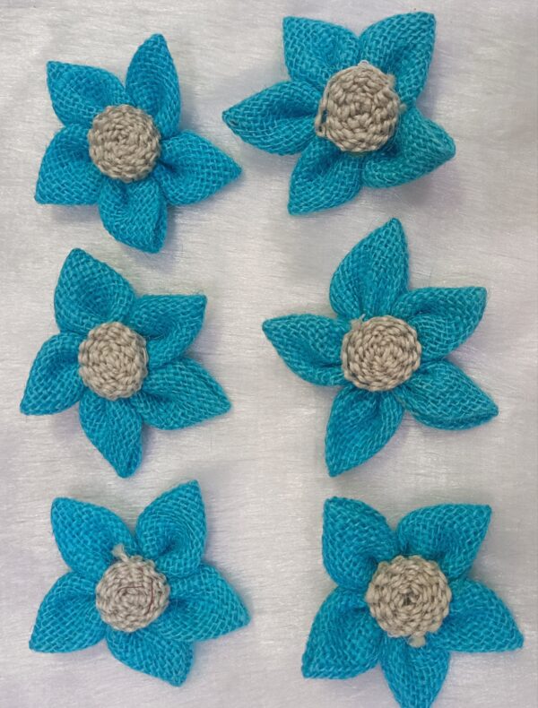 Jute Flower Patches
Pack of 10pc