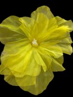 silk organza flower 
pack of 1pc