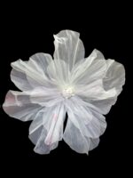 silk organza flower 
pack of 1pc