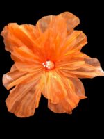 silk organza flower 
pack of 1pc