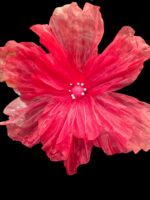 silk organza flower 
pack of 1pc
