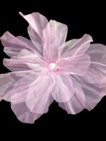 silk organza flower 
pack of 1pc