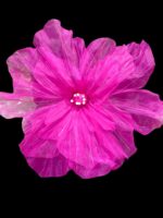 silk organza flower 
pack of 1pc