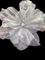 silk organza flower 
pack of 1pc