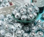 Silver Mirror Disco Ball