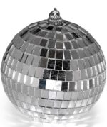 Silver Mirror Disco Ball